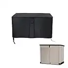 Hohong Outdoor Storage Shed Cover for Keter Store It Out Pro,Waterproof Garden Shed Cover Patio Storage Bike Shed Covers-148x84x125cm