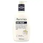 Aveeno Skin Relief Moisturising Lotion | Soothes Skin From Day 1 | For Very Dry and Irritable Skin Care | With Shea Butter and Prebiotic Oatmeal, 500ml