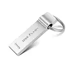 Marryler USB Flash Drive 256GB Waterproof USB Drive 256GB High Speed Memory Stick 256GB Ultra Large Storage Metal Thumb Drive with Keychain Design for Laptop Computer Tablet