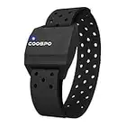 COOSPO Heart Rate Monitor Armband,Bluetooth ANT+ Armband Heart Rate with IP67,Optical Heart Rate Monitor for Peloton,Strava,Zwift,Polar Beat,DDP Yoga(One More Bands)