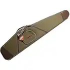 Funda para carabinas, Rifles, escopetas y Armas largas en General + Visor (Remington). Longitud Externa: 128 cm (Verde y marrón)