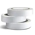 Wapodeai 3PCS White Electrical Tape, Premium White Waterproof Tape, Flame Retardant Indoor Outdoor High Temperature Resistance Electric Tape, 0.62 in X 49 ft