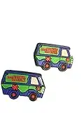 2 Mystery Machine (Scooby Doo) Shoe Charms For Crocs & Jibbitz Wristbands