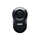 Sabre Clip-On Personal Alarm With LED Safety Light, 120dB Alarm, Audible Up To 1,300 Feet (395 Meters), 3 Light Modes (Always On, Slow Flash and Fast Flash), Weatherproof