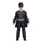 Amscan 9906062 - Officially Licensed Warner Bros The Dark Knight Batman Fancy Dress Costume Age: 4-6 Yrs