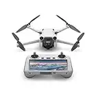 DJI Mini 3 Pro (DJI RC) – Lightweight and Foldable Camera Drone with 4K/60fps Video, 48MP Photo, 34-min Flight Time, Tri-Directional Obstacle Sensing, Ideal for Aerial Photography and Social Media, Grey