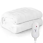 WELLHUT Massage Table Warmer, Heated Mattress Pad w/ 3 Heat Settings, Overheat Protection, Machine Washable Bed Warmer, Heat Pads for Home Spa