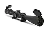 Monstrum G2 6-24x50 First Focal Plane FFP Rifle Scope with Illuminated Rangefinder Reticle and Parallax Adjustment | Black