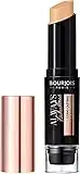 Bourjois Always Fabulous 24 Hour 2-in-1 Foundation and Concealer Stick with Blender, 210 Light Beige