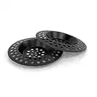 PaWa Filtro di scarico in acciaio inox – Filtro per lavandino di alta qualità – Filtro flessibile per la doccia – filtro per lavello o doccia – Premium Sink Strainer – Filtro di scarico (2 pezzi)