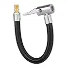 Fanshiontide Adaptador de Extensión de Válvula de Neumático 20 cm Aire Extensión Válvula Neumático Adaptador de Inflador de Extensión Tubo de Inflado de Neumáticos para Coche Motocicleta Bicicleta