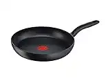 Tefal C69506 Hard Titanium Plus Pfanne | 28 cm | antihaftbeschichtet | Aluminium | schwarz, Induktionsgeeignet