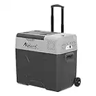 Alpicool CX50 50L Portable Refrigerator Car Fridge Freezer with Telescopic Handle Cool Box for camping, driving, Picnic, down to -20℃