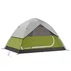 HAUSHOF 2 Person Camping Dome Tent with Removable Rain-Fly, Waterproof, Easy Set Up Portable Family Tent for Backpacking, Hiking, Outdoor