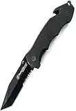 Smith & Wesson Swbg6Ts Cuchillo Tascabile,Unisex - Adulto, Negro, un tamaño