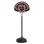 Lifetime 90022 32" Youth Portable Basketball Hoop, Red/Black