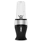 Ninja (QB3001EUS) Batidora para Smoothies, 2 Vasos de 470 ml, 700 W, 0.47 litros, Tritan, Plata/Negro