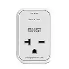 BXST 220V Surge Protector Electronic Voltage Protector for Home Appliance Surge Protector for Refrigerators One Outlet Plug 20A,4400W,