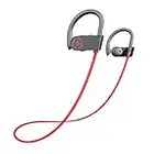 Boean Bluetooth Headphones Wireless Earbuds Bluetooth 5.3 Running Headphones IPX7 Waterproof Earphones with 16 Hrs Playtime Stereo Sound Isolation Headsets for Workout Gym