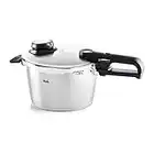 Fissler Vitavit Premium / Schnellkochtopf (4,5 L, Ø 22 cm) Edelstahl-Dampfkochtopf,4-Garstufen, inkl. Einsatz - Induktion