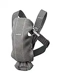 BabyBjörn Baby Carrier Mini, 3D jersey, Dark gray