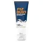 PIZ BUIN Crema Solare, Montagna, 50+ SPF, Protezione Solare Molto Alta, Filtro Solare UVA/UVB, Protezione Vento e Freddo, 50 ml