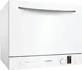 Bosch SKS62E32EU Serie 4 Freestanding Compact Dishwasher, 6 place settings, 55cm wide, White