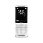 Nokia 5310 2.4 Inch 8 MB UK SIM-Free 2G Feature Phone (Dual Sim) - White/Red