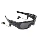 ABTOCAR Bluetooth Sunglasses Camera, HD 1080P Video Sunglasses Sports Action Camera with Polarized UV Lenses, Great Gift for Family and Friends