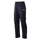 Huk Men's Gunwale Water Proof & Wind Resistant Rain Pant, Black, Large