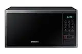 SAMSUNG MG23J5133AG/EC - Microondas con Grill, 800 W/ 1100 W, 23 Litros, Interior Cerámica Enamel, Color Negro Grafito, 330 x 211 x 324 mm (ancho, al to, fondo)