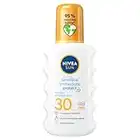 NIVEA SUN Sensitive Immediate Protect Spray SPF 30 (200ml), Sun Cream for Sensitive Skin, Sun Protection Factor 30, Water-Resistant Sunscreen Spray