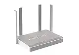 Keenetic Titan (KN-1810-01EN) AC26002.4/5.0Ghz Banda Dual Mesh Wi-Fi Gbit Router,Dual Core CPU,5 Puertos Gbit Smart Switch,SFP Combo Port,USB2 & 3,Toda la casa & PYME,Multilingüe Incluyendo español