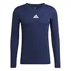 adidas Homme Team Base Tee JERSEY LONG SLEEVE , Navblu, L EU