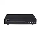 Amazon Basics Mini DVD Player with Text-To-Speech Technology, HDMI, RCA and Remote Control - Black