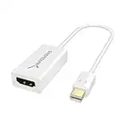 SABRENT Adaptateur Mini DisplayPort (Thunderbolt) vers HDMI 4K [Plaqué Or] (DA-MDHA)