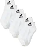 adidas Cush ANK 3PP Calcetines, Unisex Adulto, White/White/White, 43-45