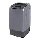 Comfee Portable Washing Machine, 0.9 cu.ft Compact Washer With LED Display, 5 Wash Cycles, 2 Built-in Rollers, Space Saving Full-Automatic Washer