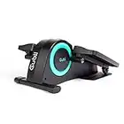 Cubii Junior Under Desk Elliptical Machine - Pedal Exerciser - Home Workout Equipment - Includes Built in Display - Easy Daily Workout - For Home and Office Use - Aqua Blue