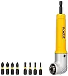 DEWALT DT71517T-QZ Set Composto da 10 Pezzi Assortiti, PH2 x2, PZ2 x3, T10, T15, T20, T25, Adattatore Magnetico Angolare