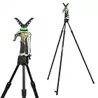 KCT Fiery Deer GEN 3 Outdoor Tripod Trigger Stick Hunting Blind Shooting Support Camera Rest