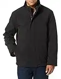 Dockers Men's 3-in-1 Soft Shell Systems Jacket with Fleece Liner, Black, XL