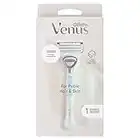 Gillette Venus - Rasoio per peli pubici e pelle, 1 rasoio