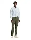 Dockers Smart 360 Flex Alpha Skinny, Pantaloni, Uomo, Dockers Olive, 33W / 34L