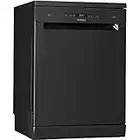 Freestanding Standard Dishwasher, 14 Place Settings, 7 Programs, Black