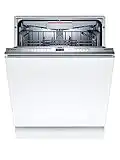 Bosch Elettrodomestici Lavastoviglie Incasso a Scomparsa Totale, Serie 6, Silenziosa, di Facile Installazione, Veloce e Facile, 14 Litri, Inox, 81.5 x 59.8 x 55 cm