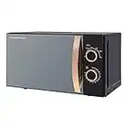 Russell Hobbs RHM1727RG 17 Litre 700 W Rose Gold Solo Microwave with 5 Power Levels, 30 Minute Timer, Defrost Setting, Easy Clean