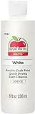 Apple Barrel Acrylic Paint in Assorted Colors (8 Ounce), 20403 White