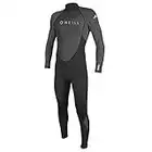 O'Neill Herren Reactor-2 3/2mm Back Zip Full Neoprenanzug, Black/Graphite, M