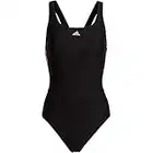 adidas HA5994 3S MID Suit Swimsuit Women's Black/Acid red 44